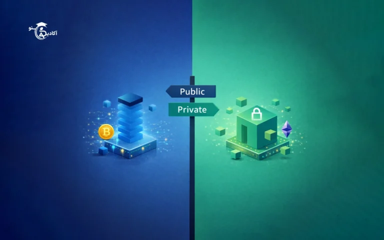 تفاوت بلاک‌چین‌های عمومی و خصوصی و کاربردهای آن‌ها